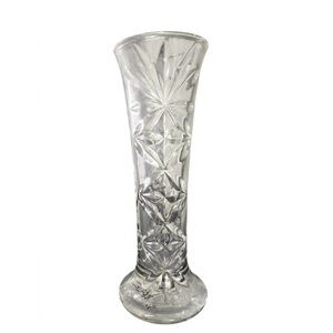 Pfaltzgraff Clear Bud Vase 6in